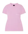 Balenciaga Beverly Hills Short-sleeved T-shirt In Pink