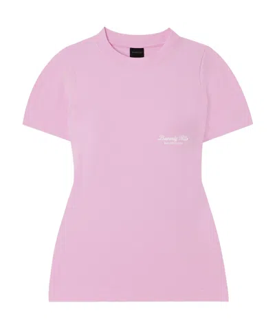 BALENCIAGA BALENCIAGA BEVERLY HILLS FITTED T-SHIRT