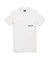 Balenciaga Beverly Hills T-shirt With Rib Knit Crewneck In White
