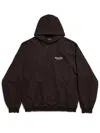 Balenciaga Women's Hoodie Over Beverly Hills Black | Size 2 | 739024tqvs7 In Brown