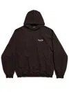 Balenciaga Beverly Hills Hoodie In Black