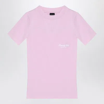 Balenciaga Beverly Hills Pink Cotton T-shirt