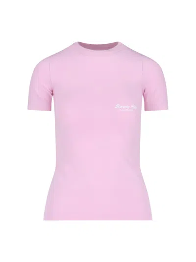 BALENCIAGA 'BEVERLY HILLS' STRETCH JERSEY T-SHIRT