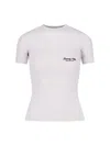 Balenciaga Beverly Hills Embroidered T-shirt In White