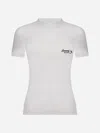 Balenciaga Beverly Hills Stretch Jersey T-shirt In White