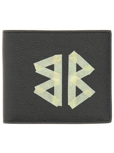 Balenciaga Bi-fold "cash" Portfolio In Black