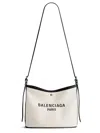 Balenciaga Biarritz Canvas Small Bucket Bags