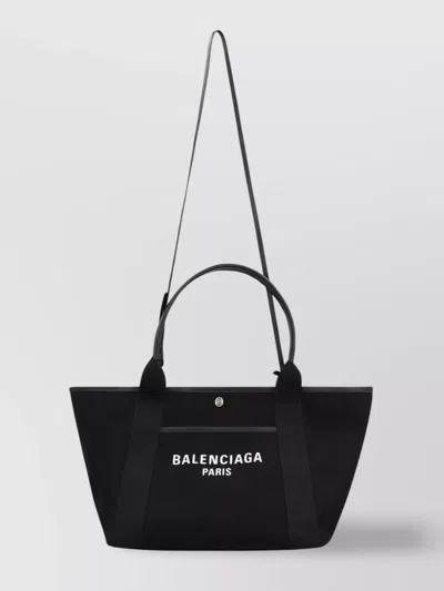 Balenciaga Biarritz Media Canvas Tote Bag