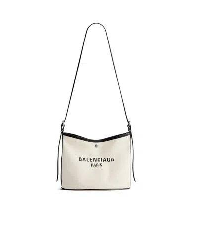 BALENCIAGA BALENCIAGA LOGO DETAILED SHOULDER BAG