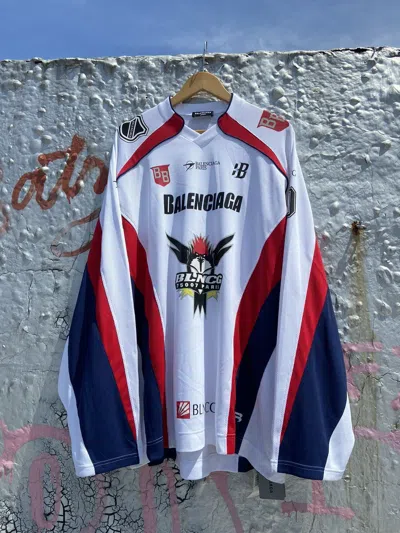 Pre-owned Balenciaga Bird Hockey Jersey In Multicolor