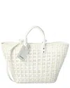 Balenciaga Bistro S Basket Tote In White