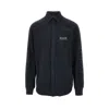 Balenciaga Main Character Artwork Long-sleeved Jersey Polo Shirt Clothing In Black