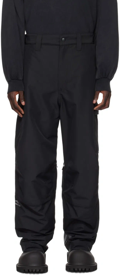 Balenciaga Black 3b Sports Icon Cargo Trousers