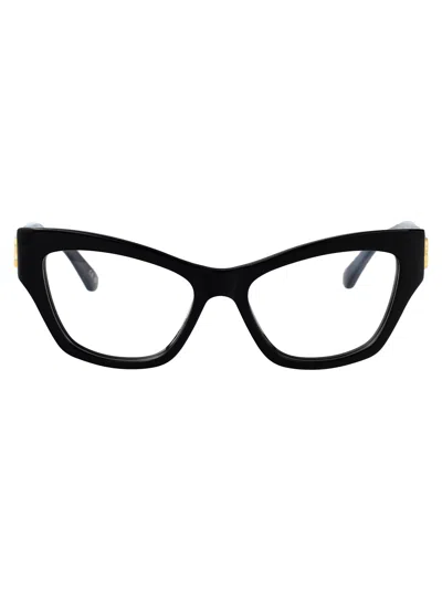 Balenciaga Black Acetate Optical Glasses