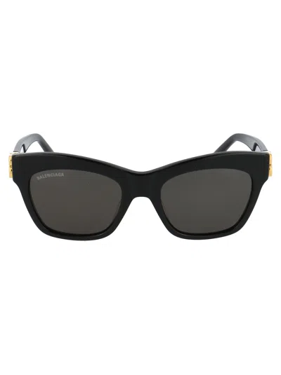Balenciaga Sunglasses Bb0132 S 001 In Black