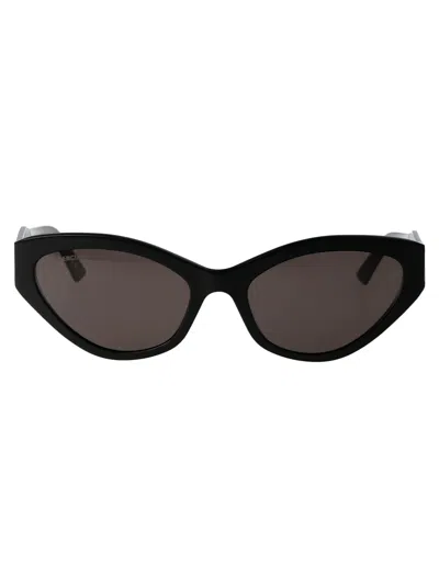 Balenciaga Black Acetate Sunglasses