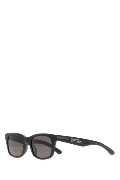 Balenciaga Black Acetate Sunglasses