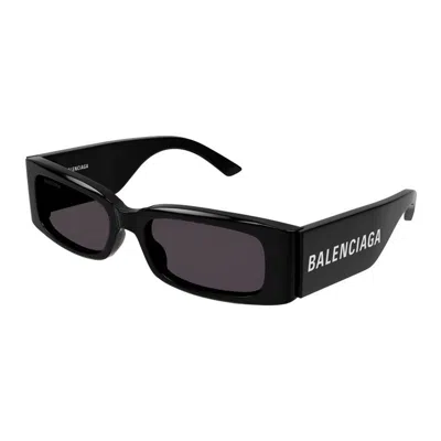 BALENCIAGA BALENCIAGA BLACK ACETATE SUNGLASSES