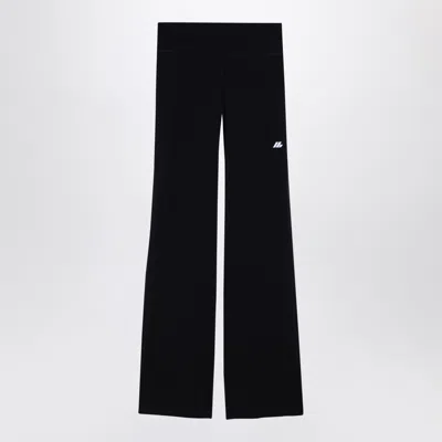 Balenciaga Stretch Track Pants In Black