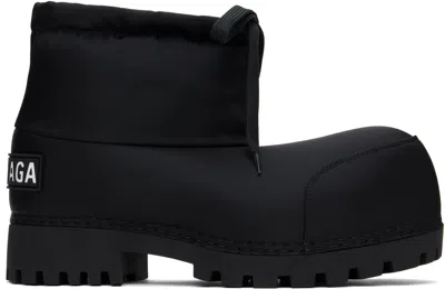 Balenciaga Black Alaska Boots