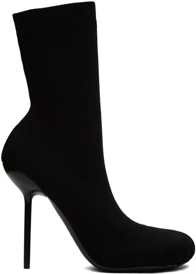 Balenciaga Anatomic 95 Ankle Boots In Black
