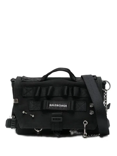 Balenciaga Black Army S Messenger Bag