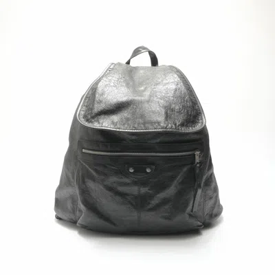 Pre-owned Balenciaga Black Backpack ()