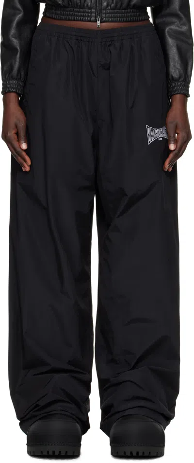 Balenciaga Black ' Boxing' Track Pants In 1000 Black