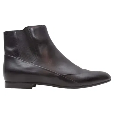 Pre-owned Balenciaga Black  Pointed-toe Ankle Boots