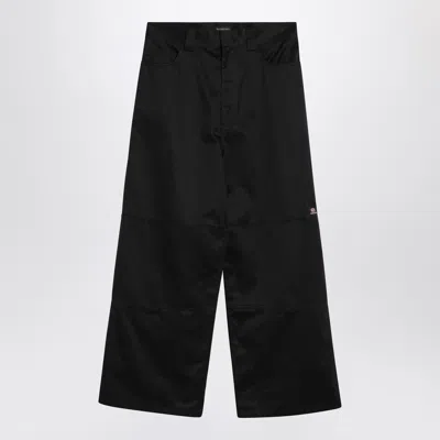 BALENCIAGA BALENCIAGA BLACK BALENCIAGA UTILITY WORKWEAR PANTS