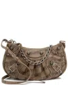 Balenciaga Black Bb Monogram Canvas Le Cagole Mini Crossbody (authentic Pre-loved) In Black