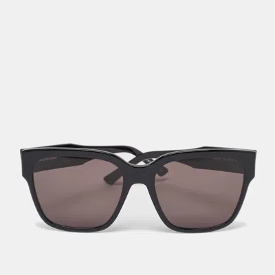 Pre-owned Balenciaga Black Bb0056s Square Sunglasses