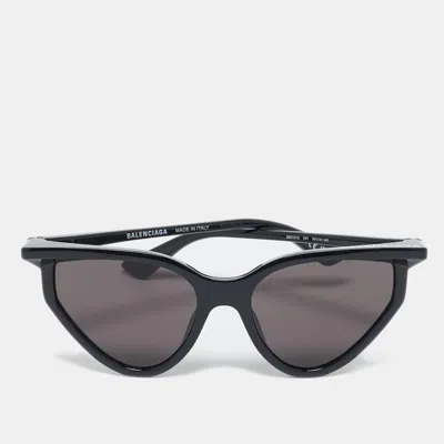 Pre-owned Balenciaga Black Bb0101s Extreme Butterfly Sunglasses