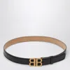 Balenciaga Bb Soft 30 Belt Women In Black