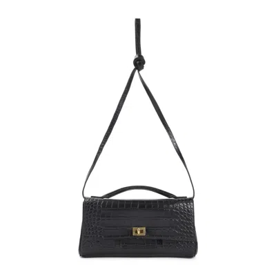 Balenciaga Black Bel Air Small Crossbody Bag