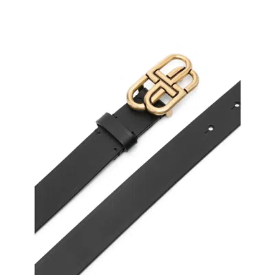 Balenciaga Black Belts Women