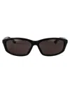 Balenciaga Black Hamptons Rectangle-frame Sunglasses