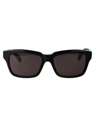 Balenciaga Black Black Grey Acetate Sunglasses