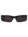 Balenciaga Black-black-grey Bio Injection Sunglasses In Black