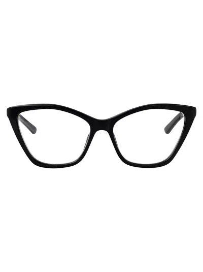Balenciaga Black-black-transparent Acetate Glasses
