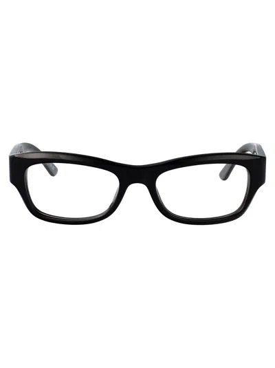 Balenciaga Black-black-transparent Recycled Acetate Glasses
