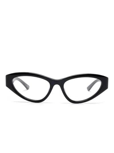 Balenciaga Black-black-transparent Recycled Acetate Glasses