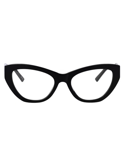 Balenciaga Black-black-transparent Recycled Acetate Glasses