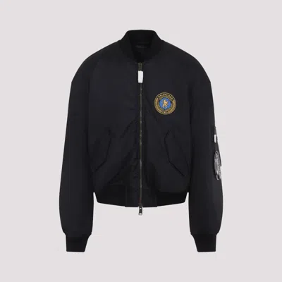 BALENCIAGA BLACK BOMBER JACKETS