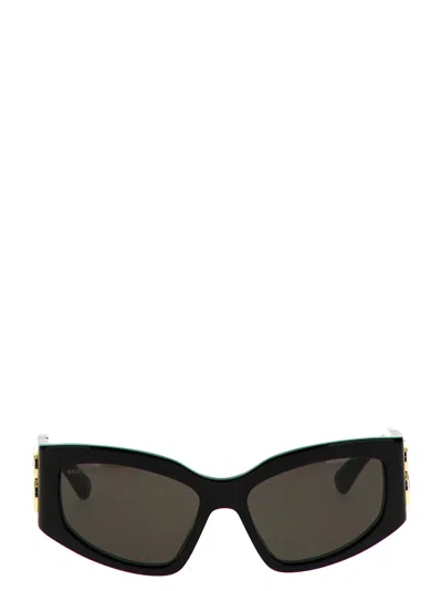 BALENCIAGA BLACK BOSSY CAT SUNGLASSES
