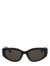 Balenciaga Feline Frame Tinted Sunglasses In Black