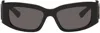 BALENCIAGA BLACK BOSSY SUNGLASSES