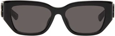 Balenciaga Black Bossy Sunglasses In Black-black-grey