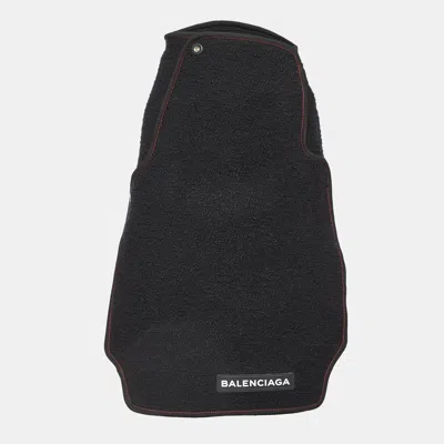 Pre-owned Balenciaga Black Boucle Wool Midi Skirt S