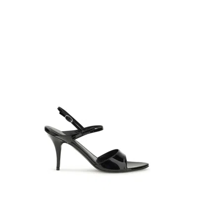 Balenciaga Avenue Bow Sandals In Multi